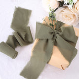 Elevate Your Event Decor with Dusty Sage Green Chiffon Ribbon