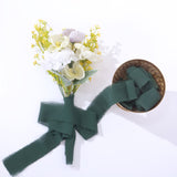 Hunter Emerald Green Silk-Like Chiffon Ribbon Roll